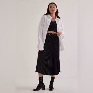 Mare Mare x Anthropologie Pleated Cargo Skirt Size S